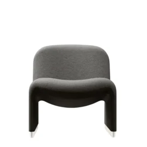 Fauteuil en tissu noir Alky - Anonima Castelli - The Cool Republic