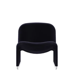 Fauteuil en velours violet Alky - Anonima Castelli - The Cool Republic