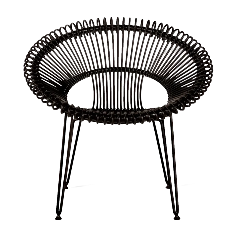 Fauteuil noir Roy - Vincent Sheppard - The Cool Republic