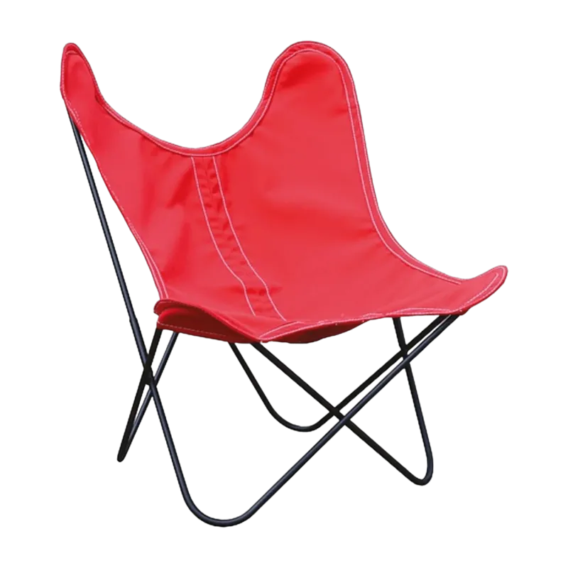 Fauteuil pour enfants en tissu rouge Sunbrella BB - Airborne - The Cool Republic