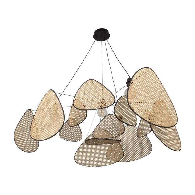 Grande suspension en cannage 90 x 150 cm Screen - Market set - The Cool Republic