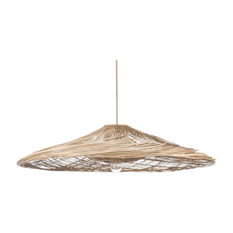 Grande suspension rotin Satelise - Forestier - The Cool Republic
