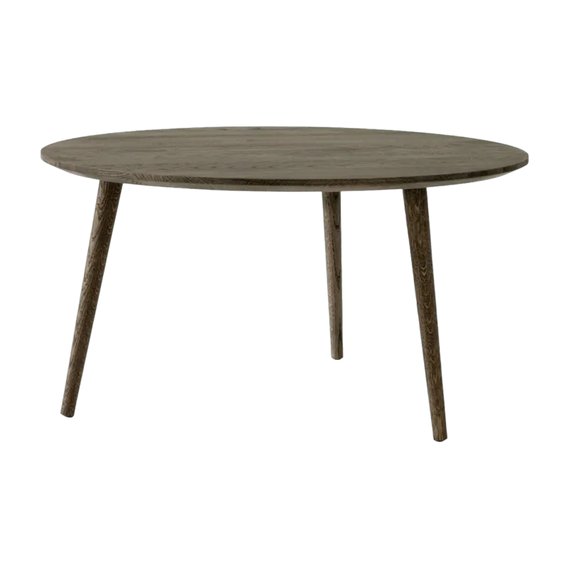 Grande table basse en chêne huilé fumé In Between SK15 - &Tradition - The Cool Republic