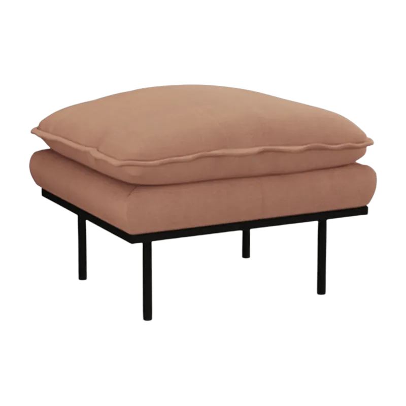 Hocker Linen Dusty Rose - HKLIVING - The Cool Republic