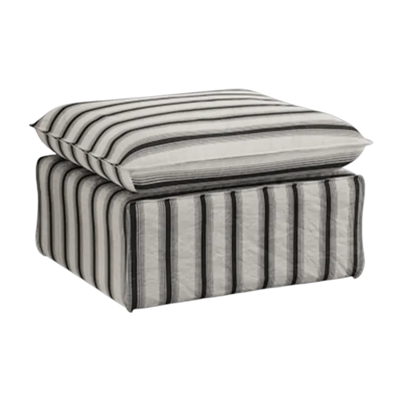 Hocker Rocco Chalkstripe - HKLIVING - The Cool Republic