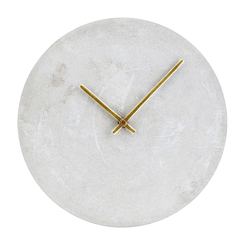 Horloge murale en béton Watch - House Doctor - The Cool Republic