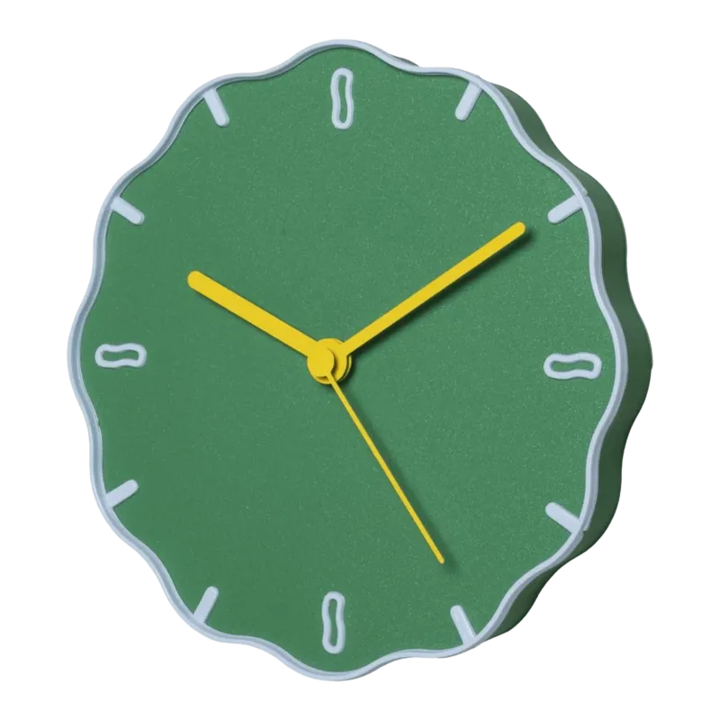 Horloge murale verte 21x3,5cm Margherita - WARREN ET LAETICIA - The Cool Republic