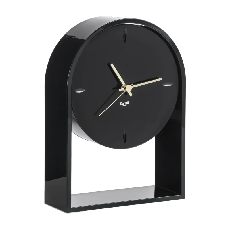Horloge noir Air du temps - Kartell - The Cool Republic