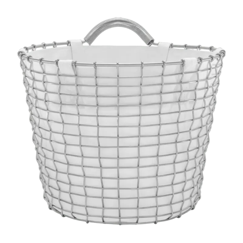 Housse en tissu blanc pour panier 16 L Basket Liner - KORBO - The Cool Republic
