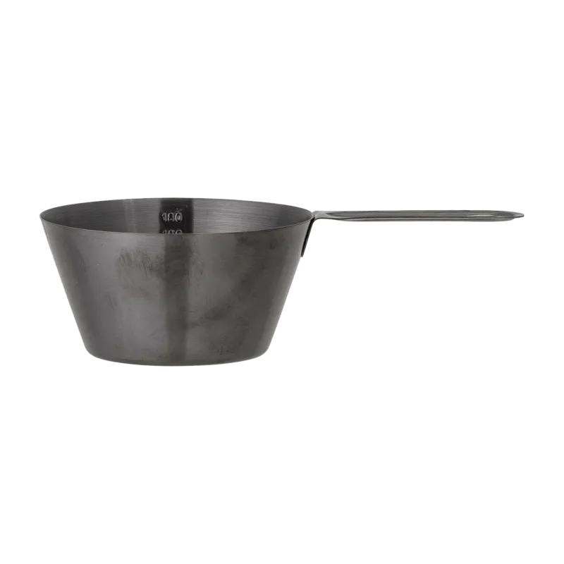 Iddi Measuring Cup Black Stainless Steel - Bloomingville - The Cool Republic