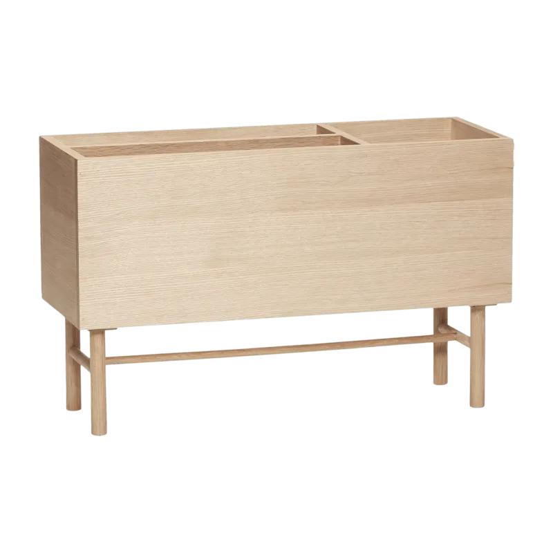 Jardinière en chêne naturel - Hübsch - The Cool Republic