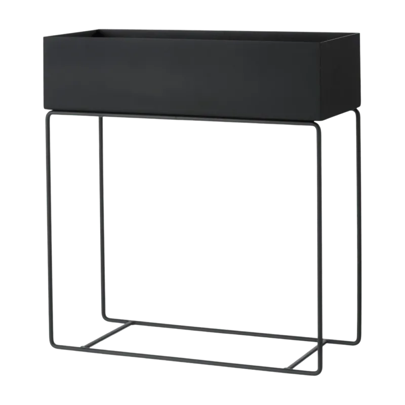 Jardinière noire Plant Box - Ferm Living - The Cool Republic