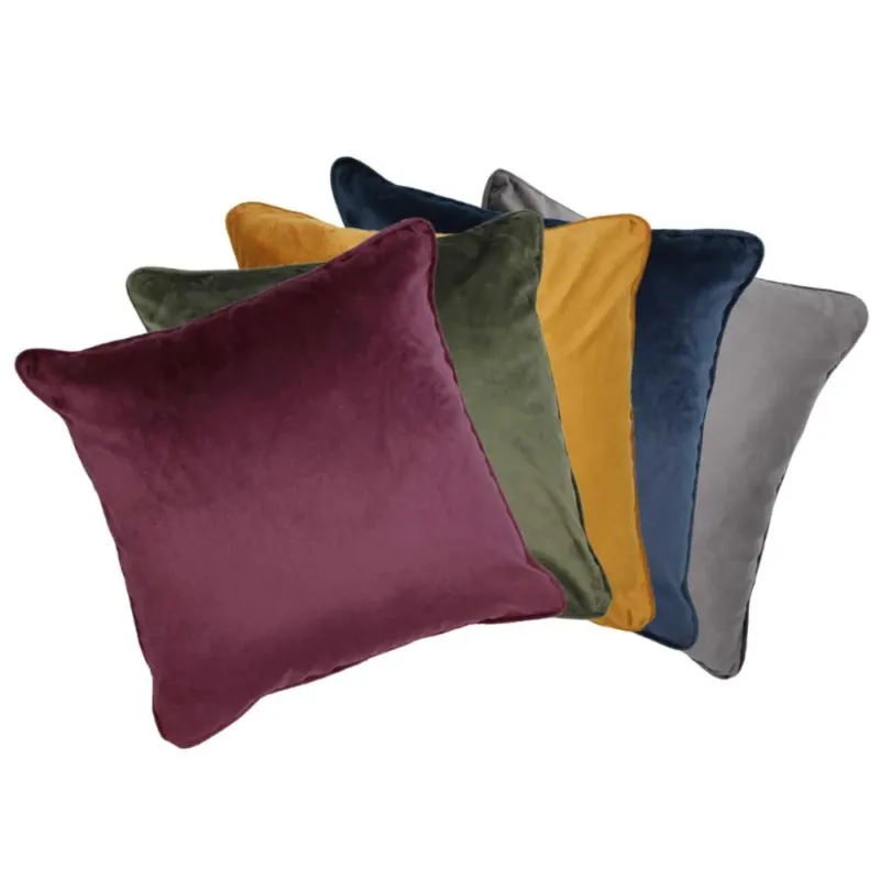 2er Pack Kissenhüllen 45x45 und 60x60cm 100% Polyester 230g/m² Kissenbezug MOON
