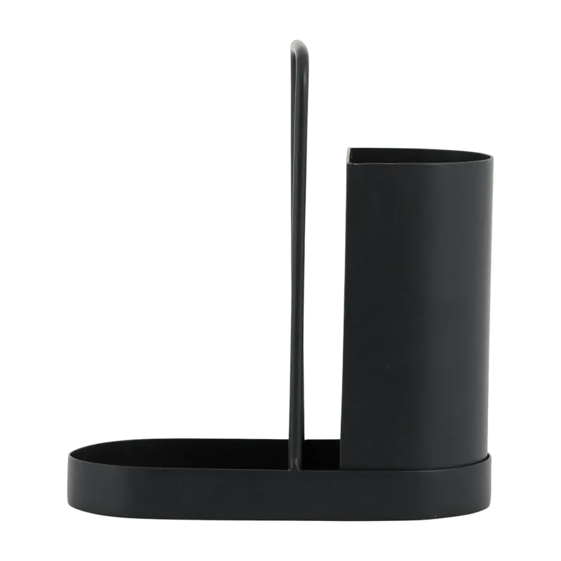 Kit lave-vaisselle en acier inoxydable de couleur noir KAKI - Nordal - The Cool Republic