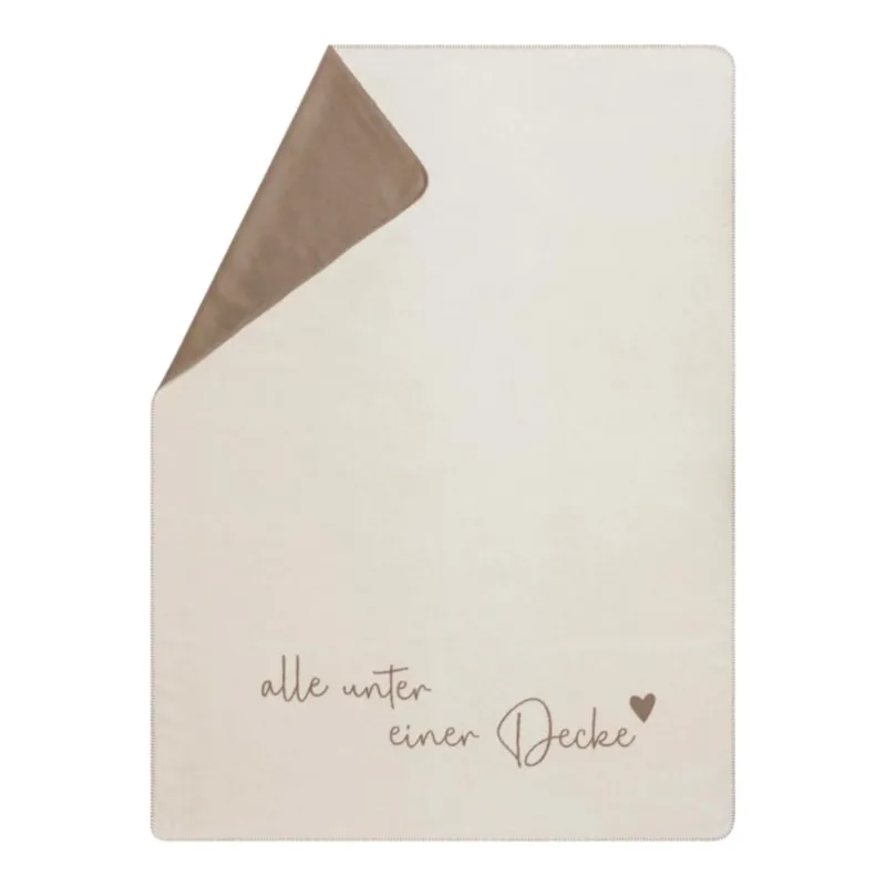 David Fussenegger SAVONA Alle unter einer Decke – Veloursdecke