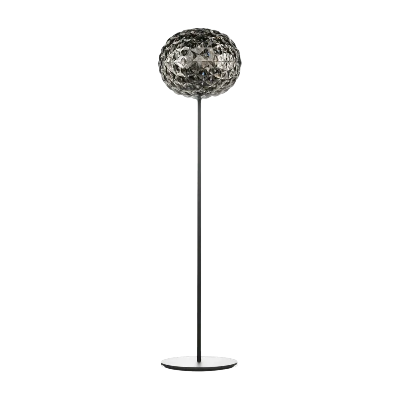Lampadaire argenté 130 cm Planet - Kartell - The Cool Republic