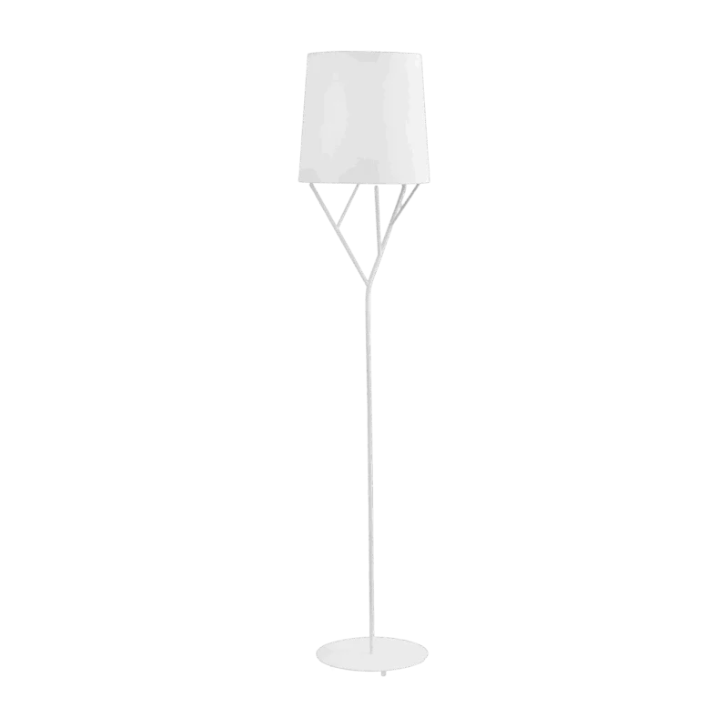 Lampadaire en acier blanc Tree - Faro Barcelona - The Cool Republic