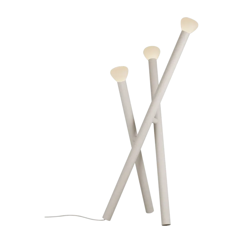 Lampadaire en aluminium beige Parc n°5 - Lambert & Fils - The Cool Republic