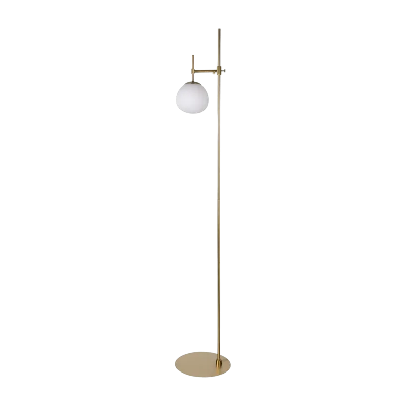 Lampadaire en métal doré Erich - Maytoni - The Cool Republic