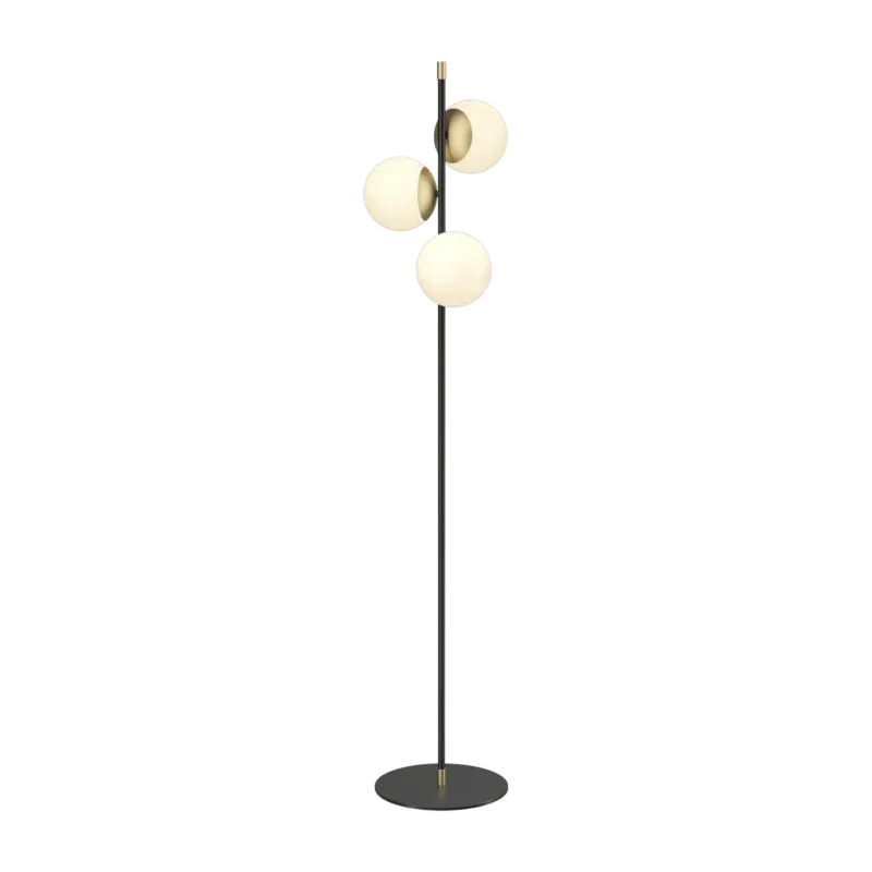 Lampadaire en métal doré Nostalgia - Maytoni - The Cool Republic