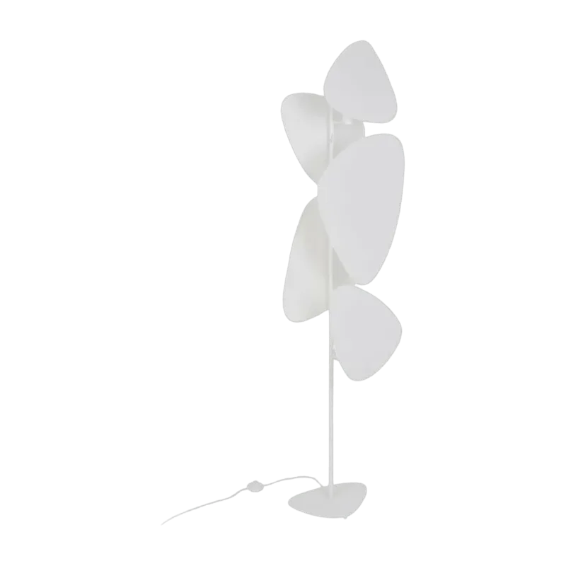 Lampadaire en papier blanc 50 x 27 x 179 cm Screen Murano - Market set - The Cool Republic