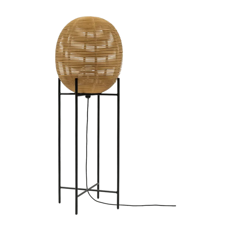 Lampadaire en rotin 115 cm Sari - Vincent Sheppard - The Cool Republic