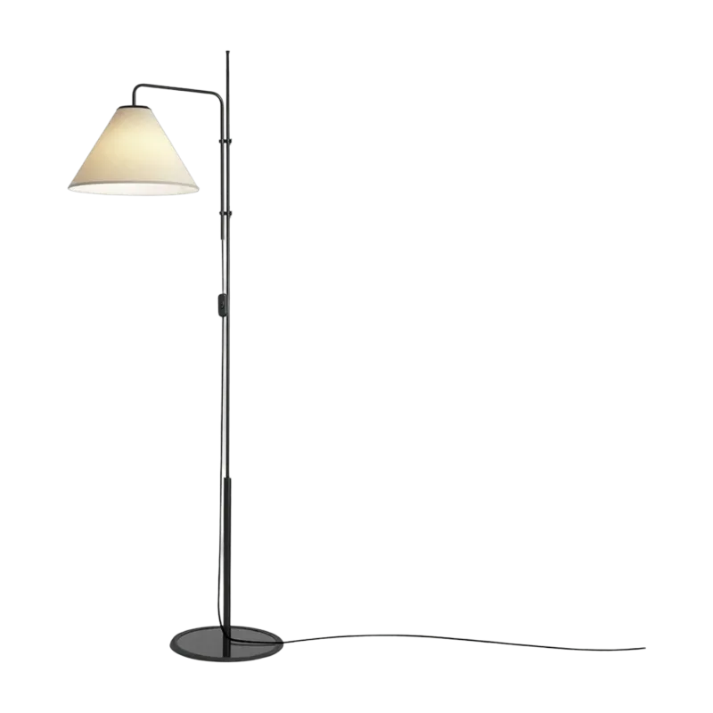 Lampadaire noir et beige Funiculí - Marset - The Cool Republic