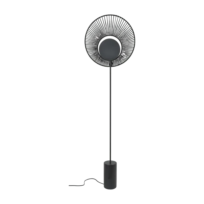 Lampadaire noir Oyster - Forestier - The Cool Republic
