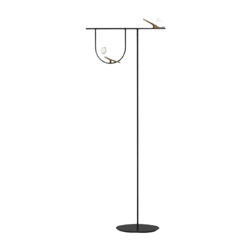 Lampadaire noir Yanzi - Artemide - The Cool Republic