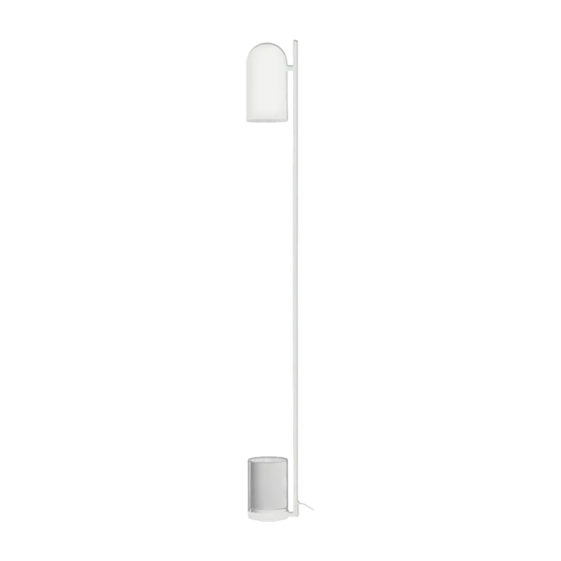 Lampadaire verre et blanc Luceo - Aytm - The Cool Republic