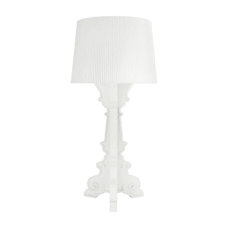 Lampe à hauteur réglable blanc mat Bourgie - Kartell - The Cool Republic