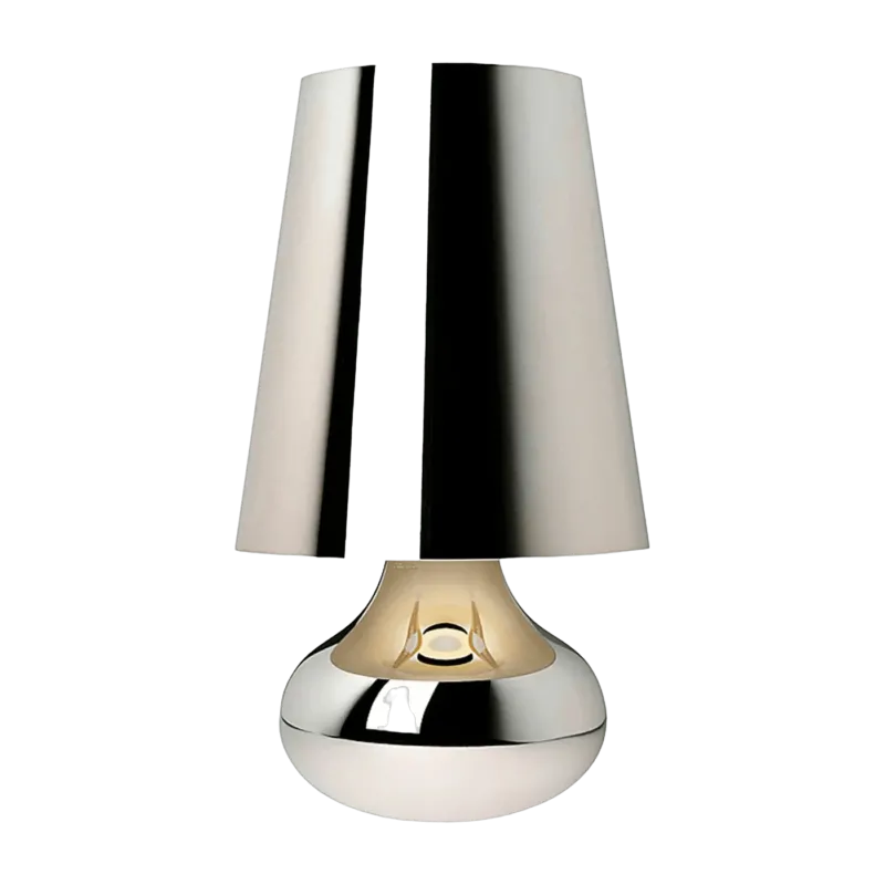 Lampe à poser argentée Cindy - Kartell - The Cool Republic