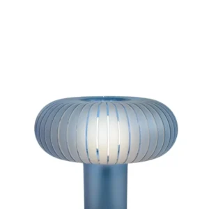 Lampe à poser bleu glacée 50 cm Teresa Frozen - Kartell - The Cool Republic