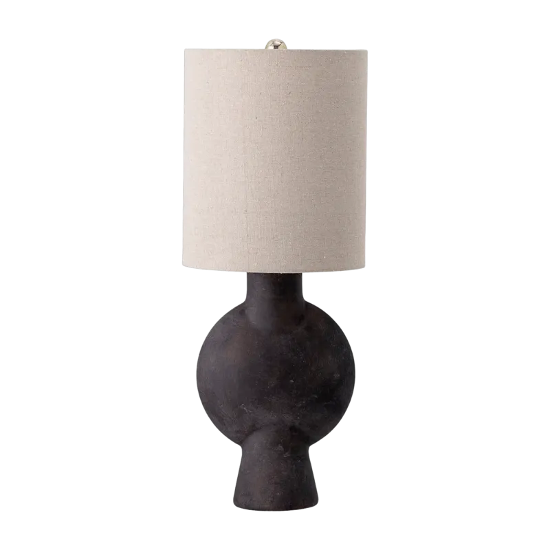 Lampe à poser en terracotta marron 54,5 x 20,5 cm - Bloomingville - The Cool Republic