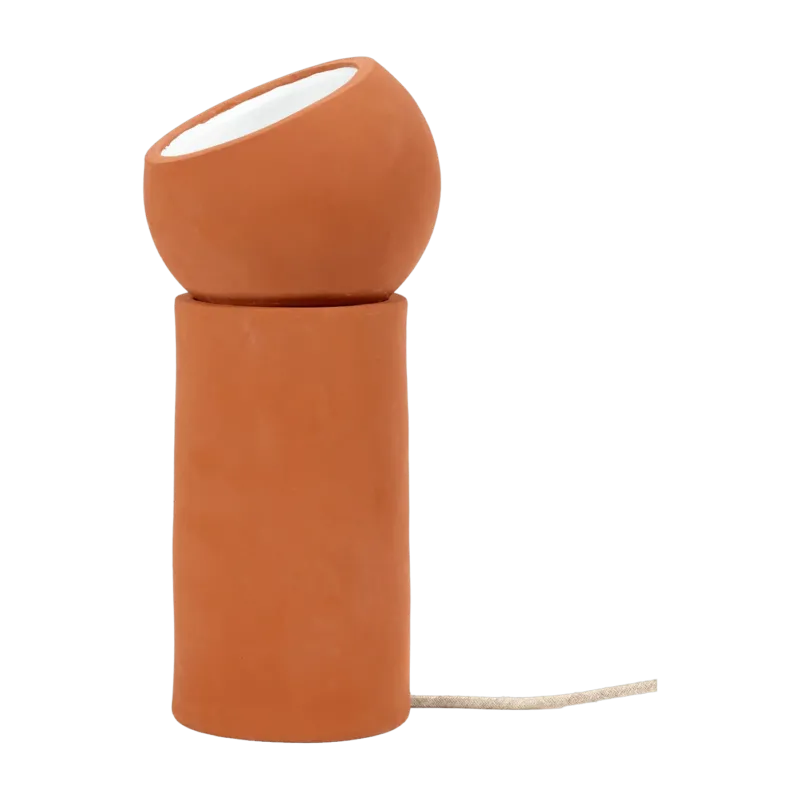 Lampe à poser en terre cuite 39 x 16,5 cm Terra M - Serax - The Cool Republic
