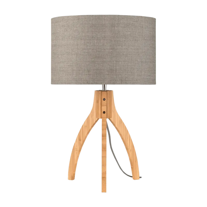 Lampe à poser gris foncé 54 x 32 cm Annapurna - Good & Mojo - The Cool Republic
