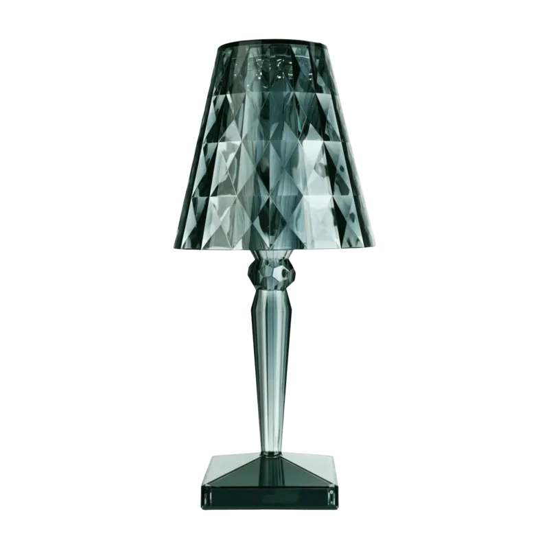 Lampe à poser LED bleue Big Battery - Kartell - The Cool Republic