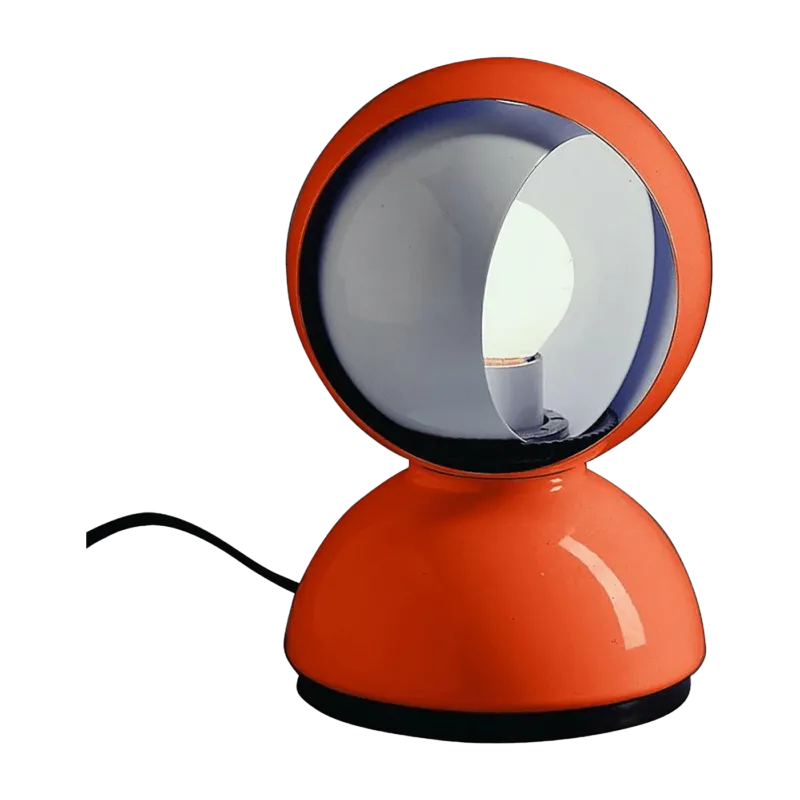 Lampe à poser orange Eclisse - Artemide - The Cool Republic