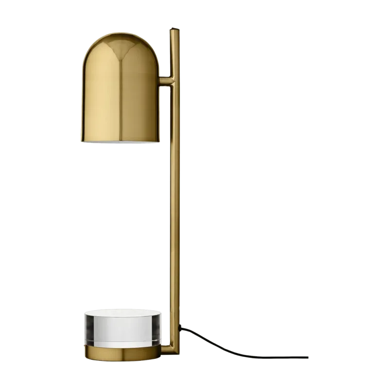 Lampe à poser verre et or 50 x 12 cm Luceo - Aytm - The Cool Republic