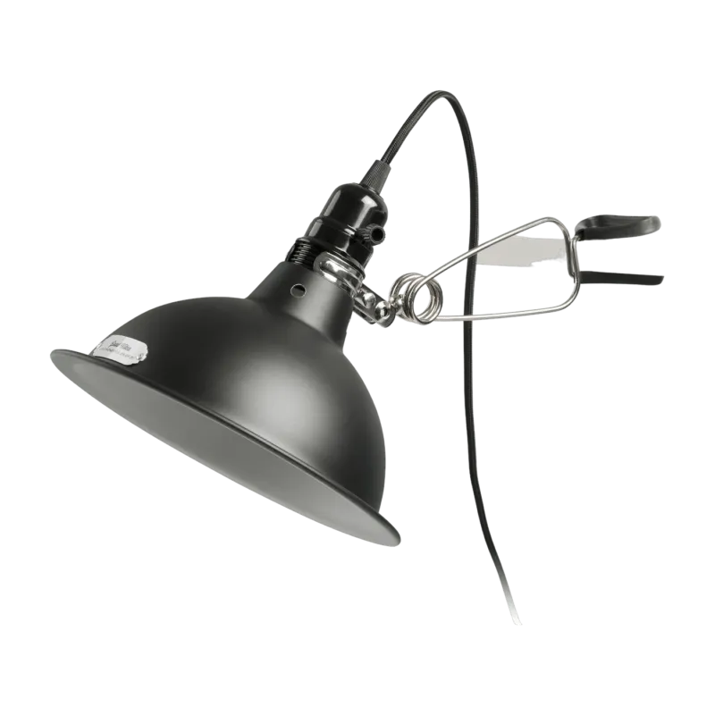 Lampe avec pince en métal noir 22 x 37 x 81,5 cm Pepper - Faro Barcelona - The Cool Republic