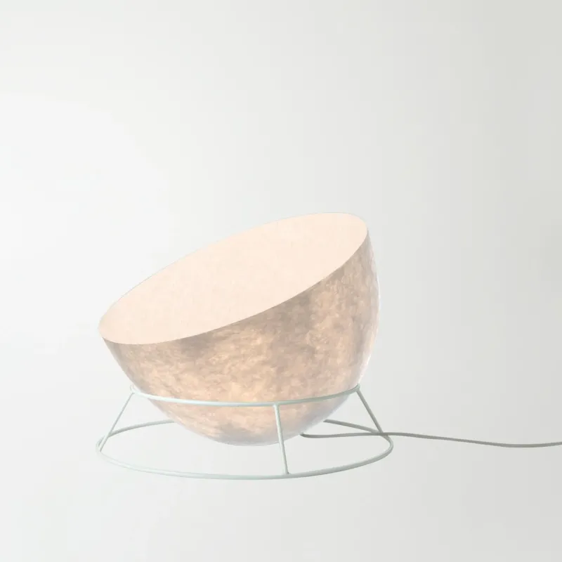 Lampe blanche 27,5 cm H20 F Nebulite - In-es.artdesign - The Cool Republic
