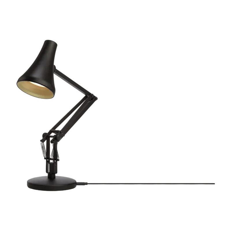 Lampe de bureau en aluminium noir 18 x 52 cm Mini Mini 90 - Anglepoise - The Cool Republic