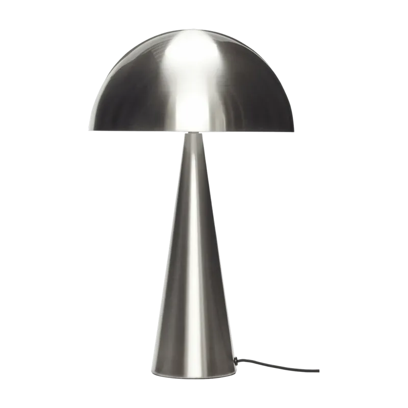 Lampe de table 30 x 51 cm en métal nickel - Hübsch - The Cool Republic