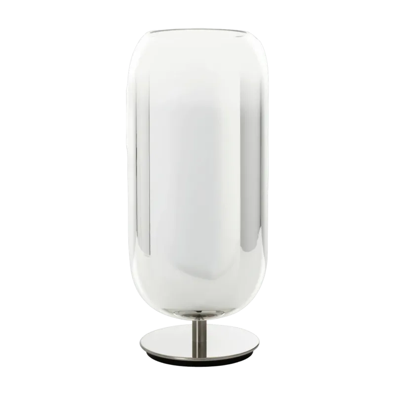 Lampe de table argentée Gople - Artemide - The Cool Republic