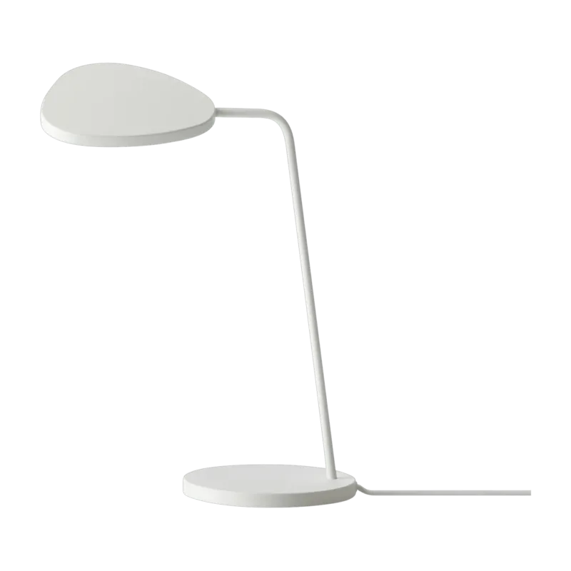 Lampe de table blanche 41,5 cm Leaf - Muuto - The Cool Republic