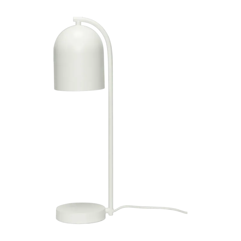 Lampe de table blanche - Hübsch - The Cool Republic