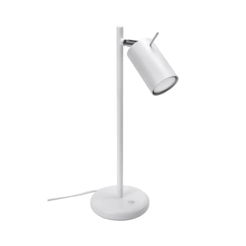 Lampe de table en acier blanche Ring - Sollux - The Cool Republic