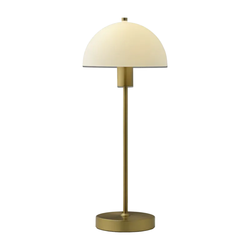 Lampe de table en laiton 47,5 x 19,5 cm Vienda - Herstal - The Cool Republic