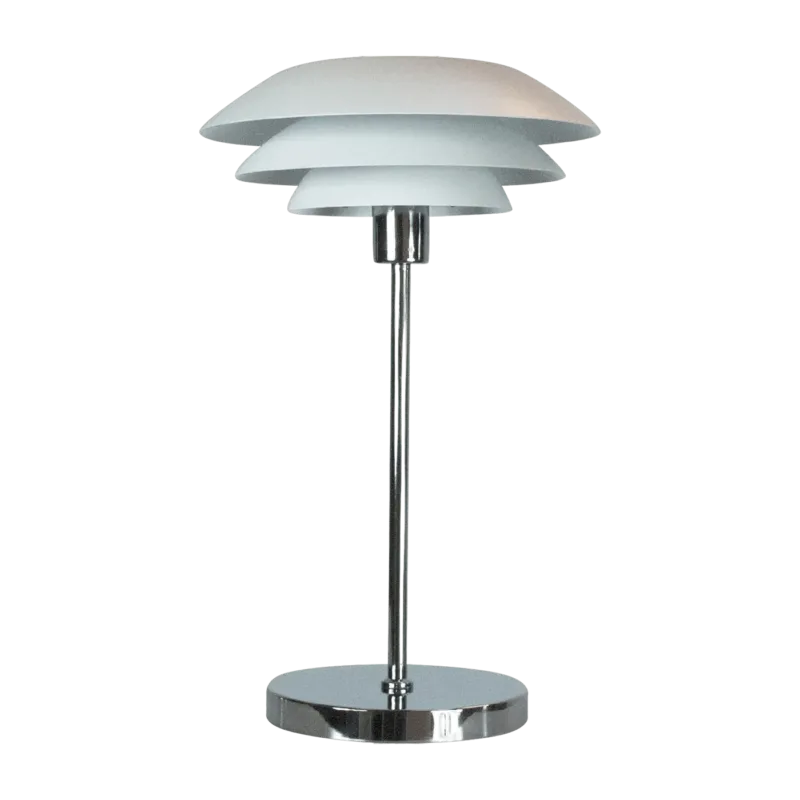 Lampe de table en métal blanche 50 x 31 cm - Dyberg Larsen - The Cool Republic