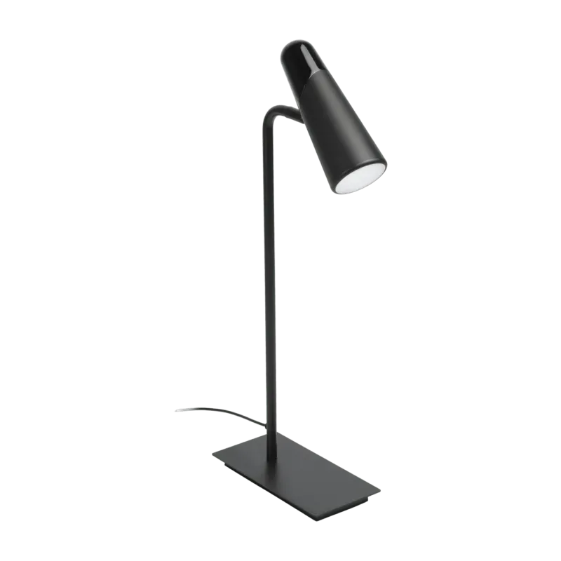 Lampe de table en métal noir 8 x 5 x 18 cm Lao - Faro Barcelona - The Cool Republic